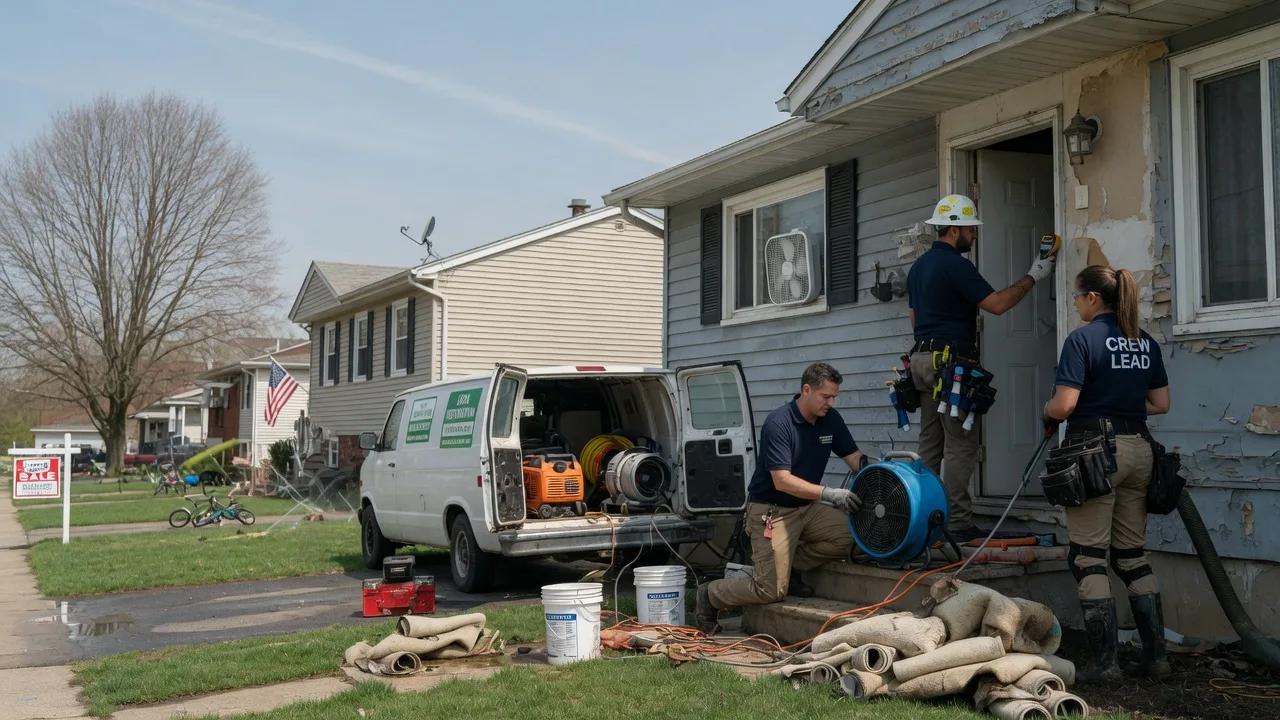 Flood Cleanup in Topsham, VT near me